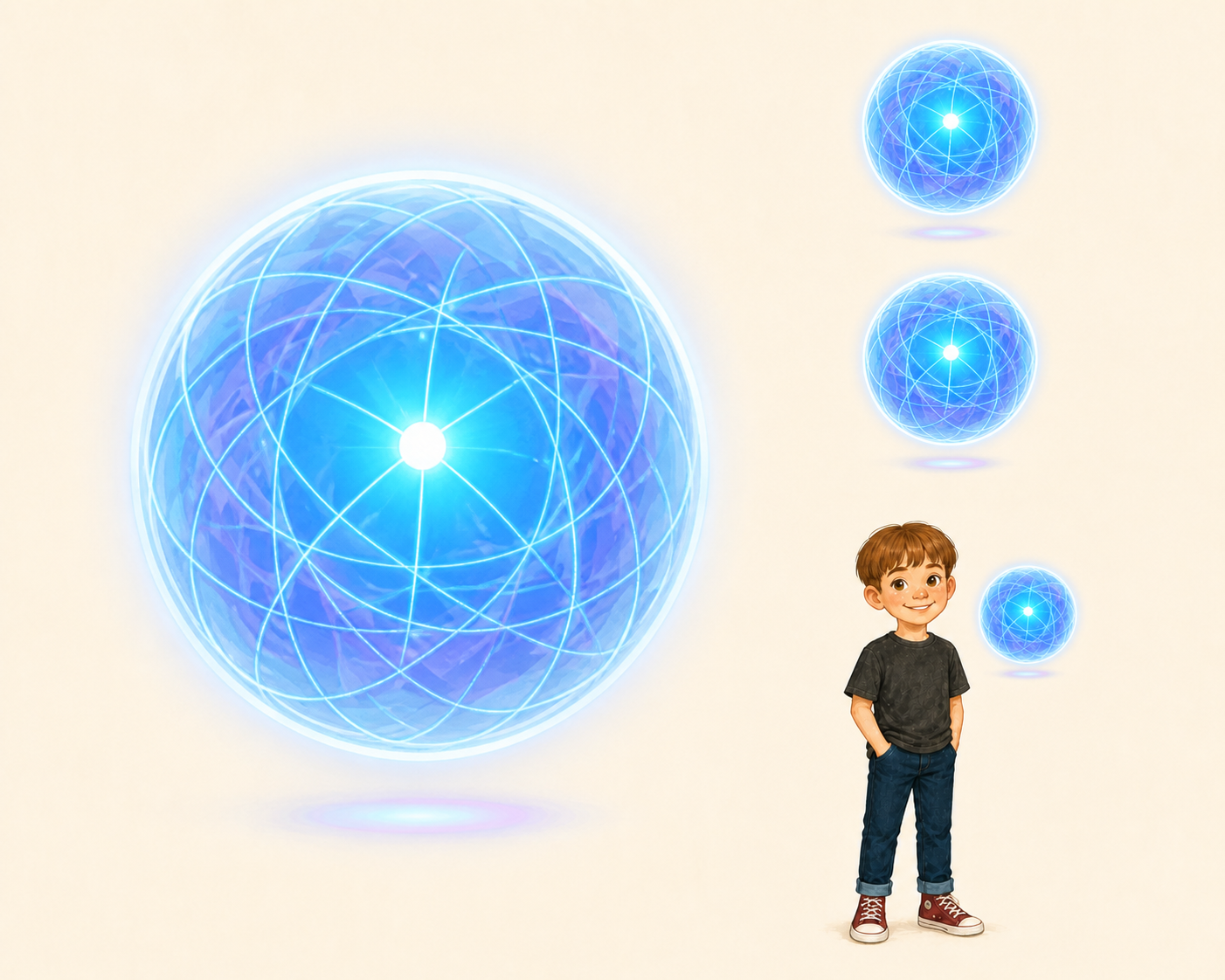 Locked visual reference for the AI orb